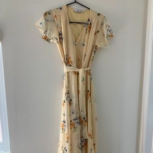 Mango wrap dress